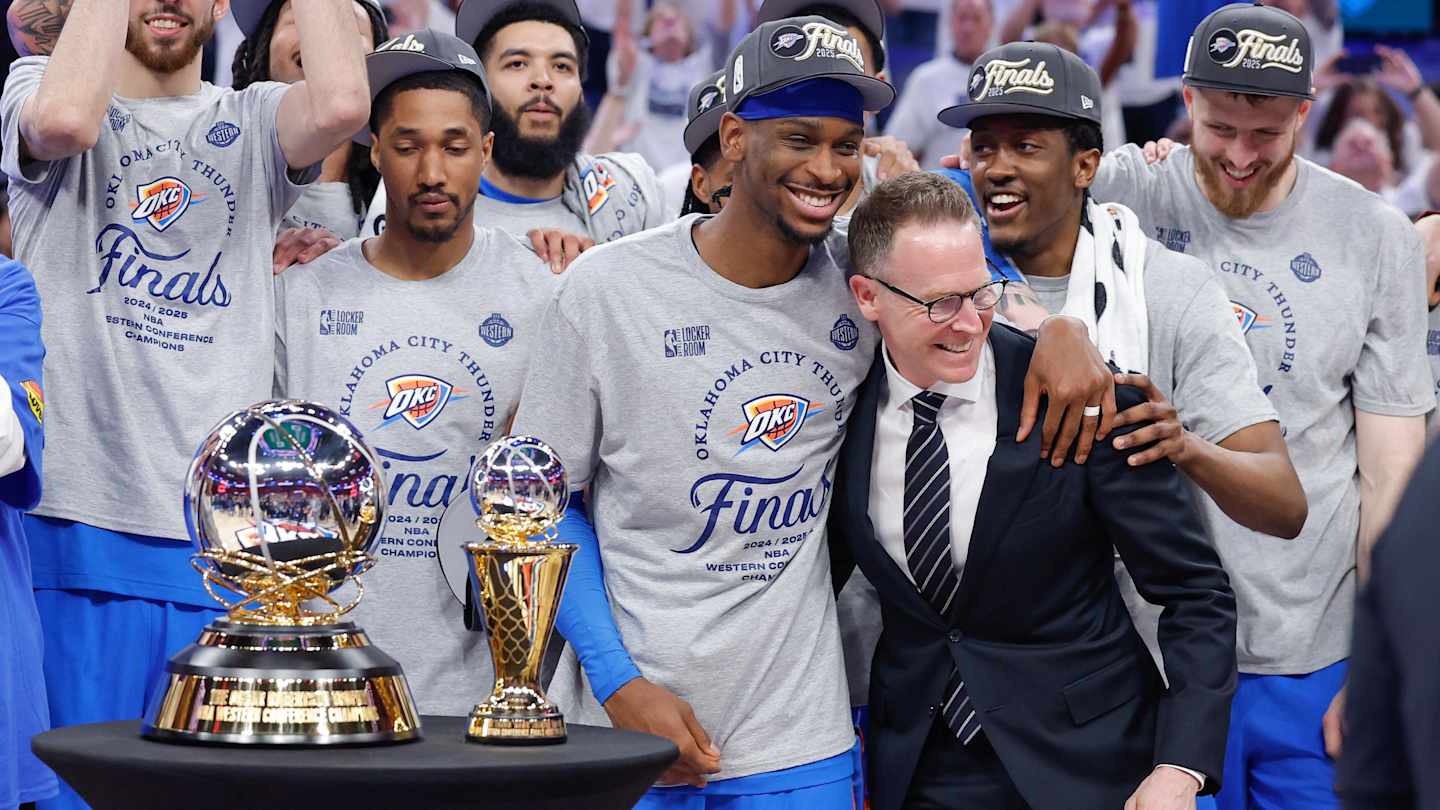 OKCThunderSI's tweet card. Everything is moving in the right direction for the Oklahoma City Thunder. It has its first-ever NBA championship to hang up in the rafters, with plenty of year