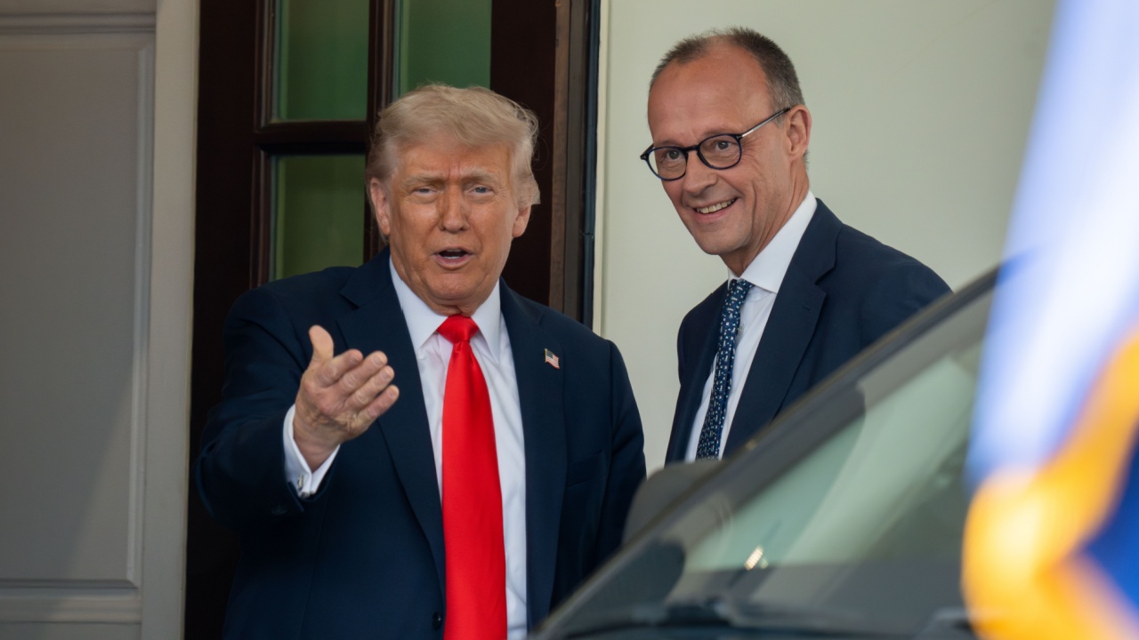 TheNatlInterest's tweet card. Germany’s new chancellor is reshaping Europe’s geopolitical landscape, pushing China away, boosting NATO, and strengthening the US alliance.