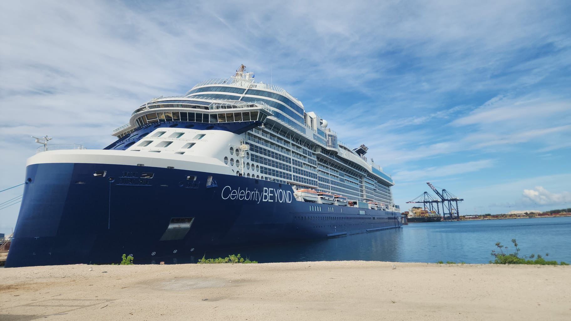CruiseFever's tweet card. Celebrity Beyond departed from Miami and arrived in Freeport, Bahamas for repairs. Celebrity Cruises canceled this week's sailing on Celebrity Beyond due