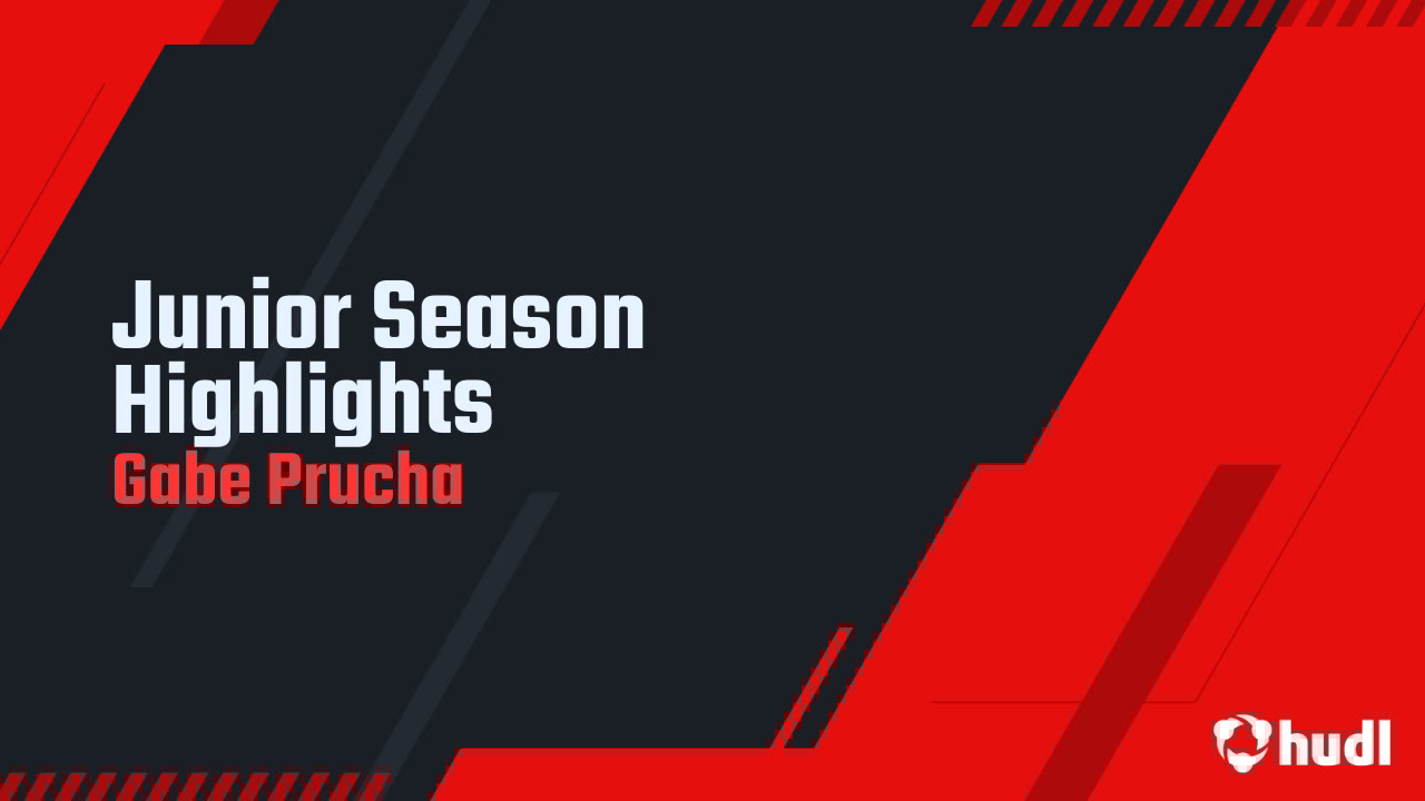 Gabe_Prucha's tweet card. Junior Season Highlights