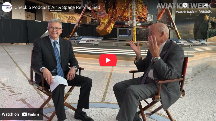 AviationWeek's tweet card. Join the National Air and Space Museum’s director Chris Browne and Aviation Week’s Joe Anselmo for a private tour of the revamped museum in Washington.
