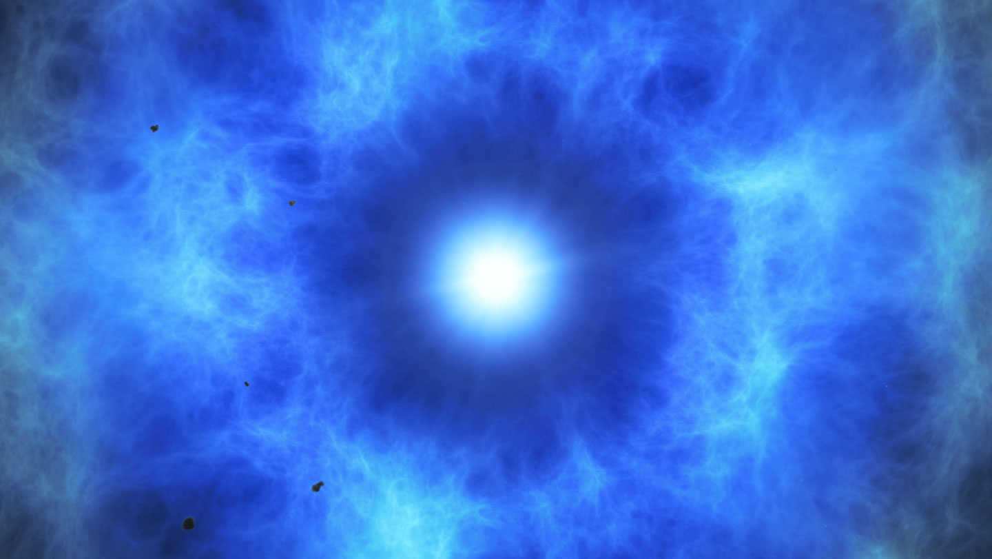 MayaAjmera's tweet card. The image offers the first evidence for a previously unconfirmed origin story of type 1a supernovas.