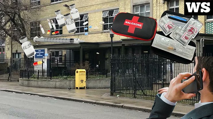 KevinVuongxMP's tweet card. Toronto's harm reduction sites are providing drug kits that you can order through your phone.