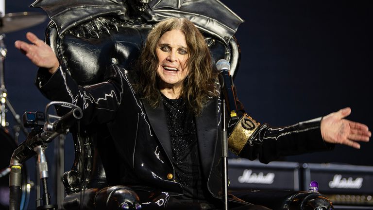 PenguinSix's tweet card. The heavy metal star reunited with his Black Sabbath bandmates on stage at Villa Park earlier in July.