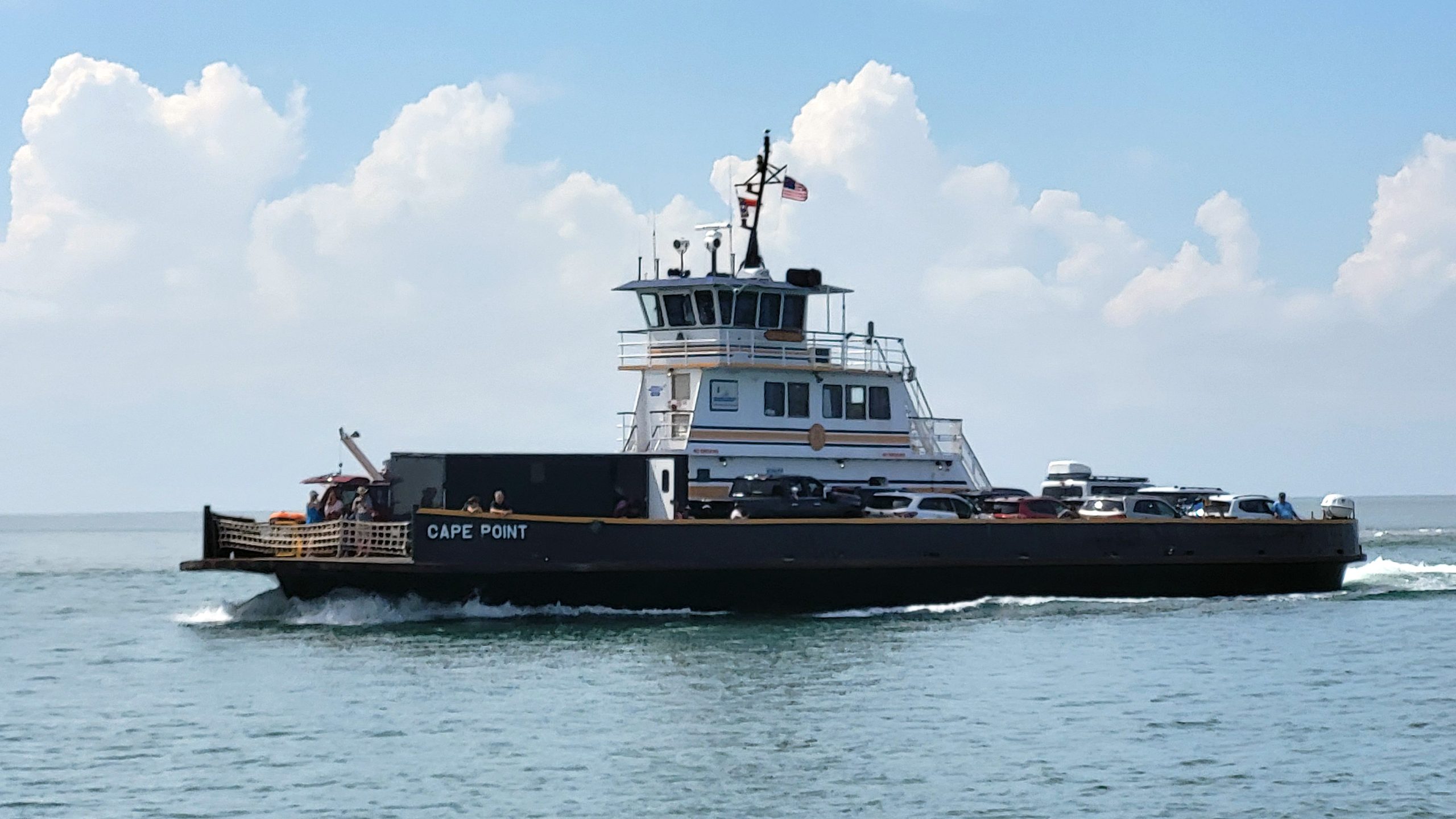 SamWalkerOBX's tweet card. A ferry crossing Hatteras Inlet was struck by lightning on Monday afternoon, but minimal damage occurred and there were no injuries to crew members or passengers, according to the North […]