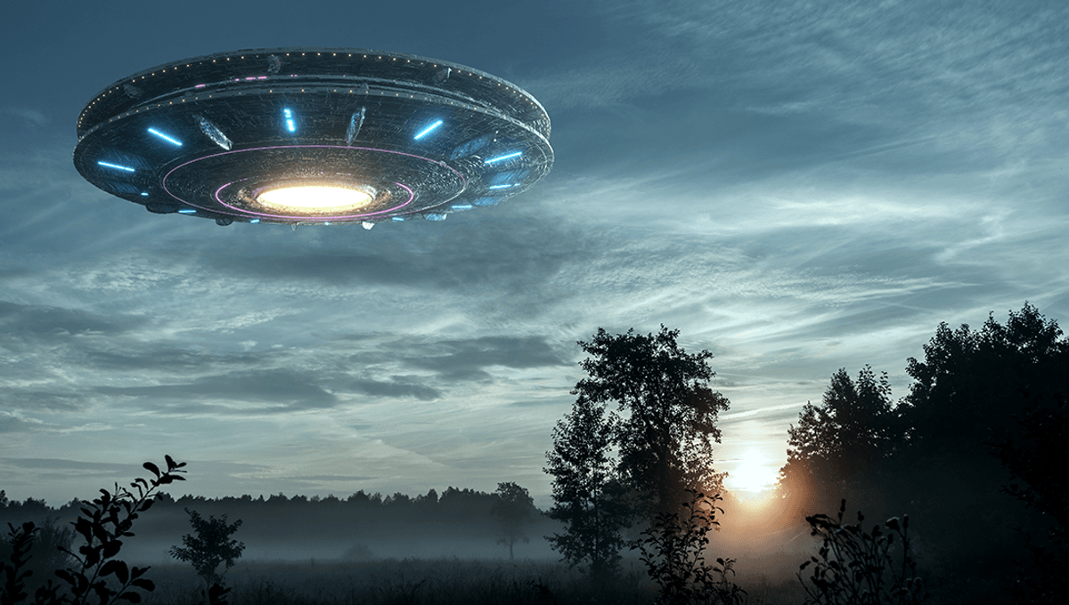 ChuckDBrooks's tweet card. If an alien civilization made contact, what is the process of disclosure?