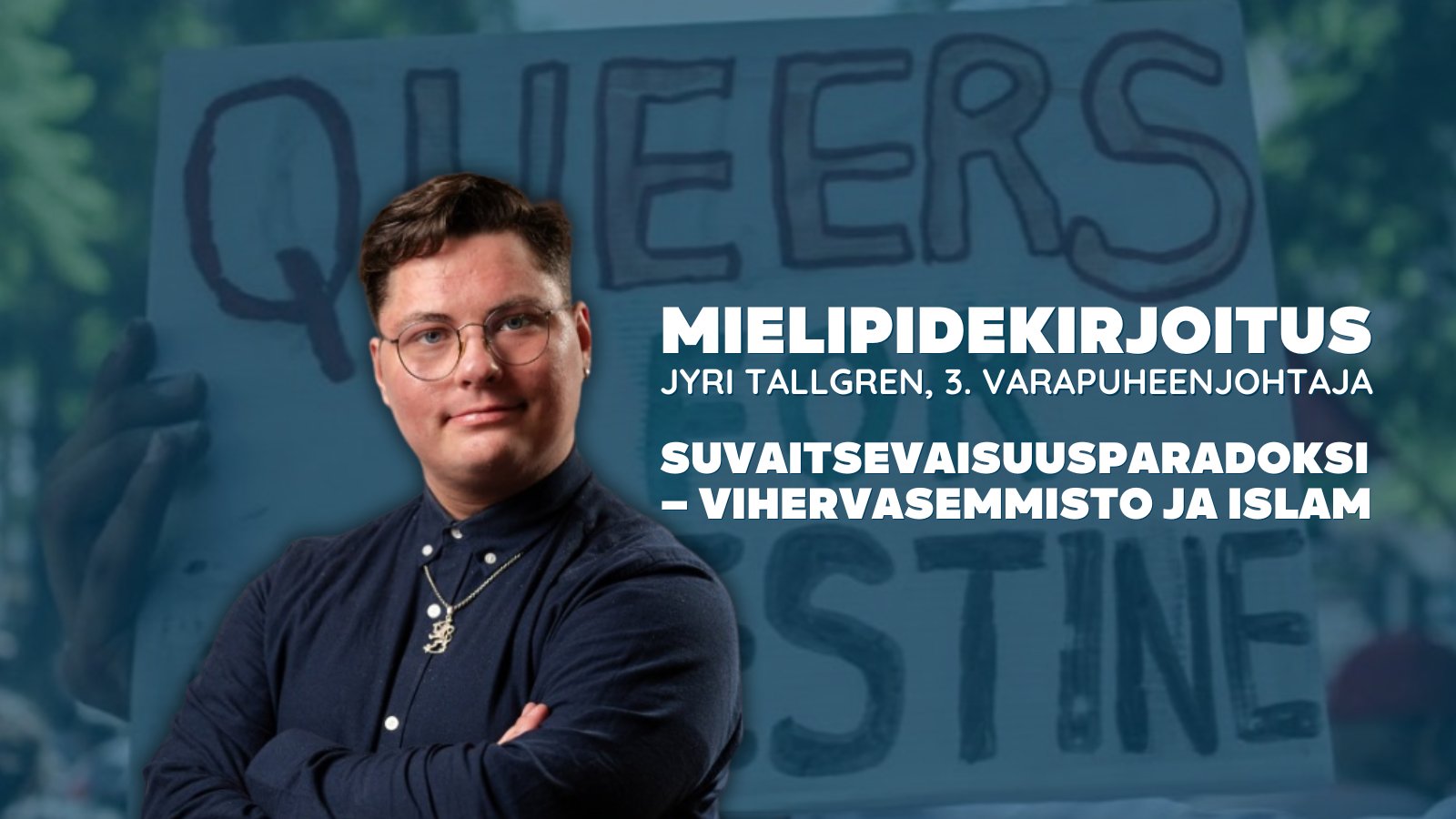ps_nuoriso's tweet card. Euroop­pa on vii­me vuo­si­kym­me­ni­nä koke­nut suu­ren kult­tuu­ri­sen ja väes­töl­li­sen muu­tok­sen. Viher­va­sem­mis­to­lai­nen poli­tiik­ka on toi­mi­nut kes­kei­se­nä voi­ma­na tämän muu­tok...