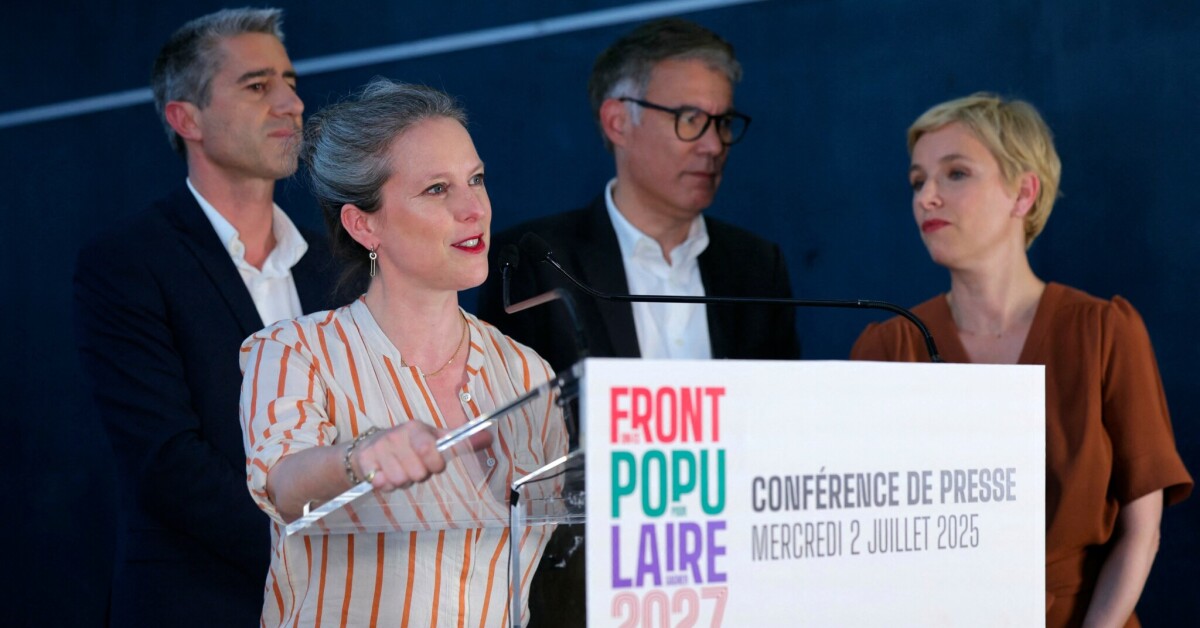 FigaroPolitique's tweet card. La nouvelle vie de Lucie Castets, un an après sa désignation comme « première-ministrable » du NFP