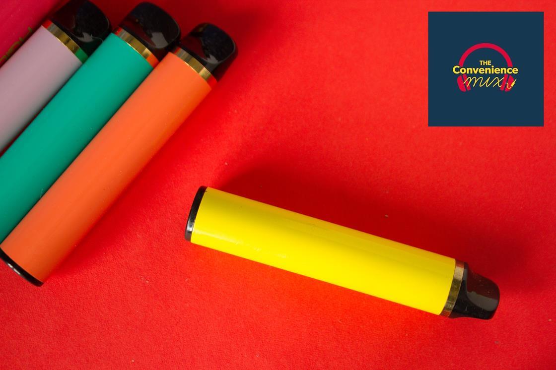 TheIBVTA's tweet card. The latest episode of The Convenience Mix Podcast looks at the impact of the disposable vape ban