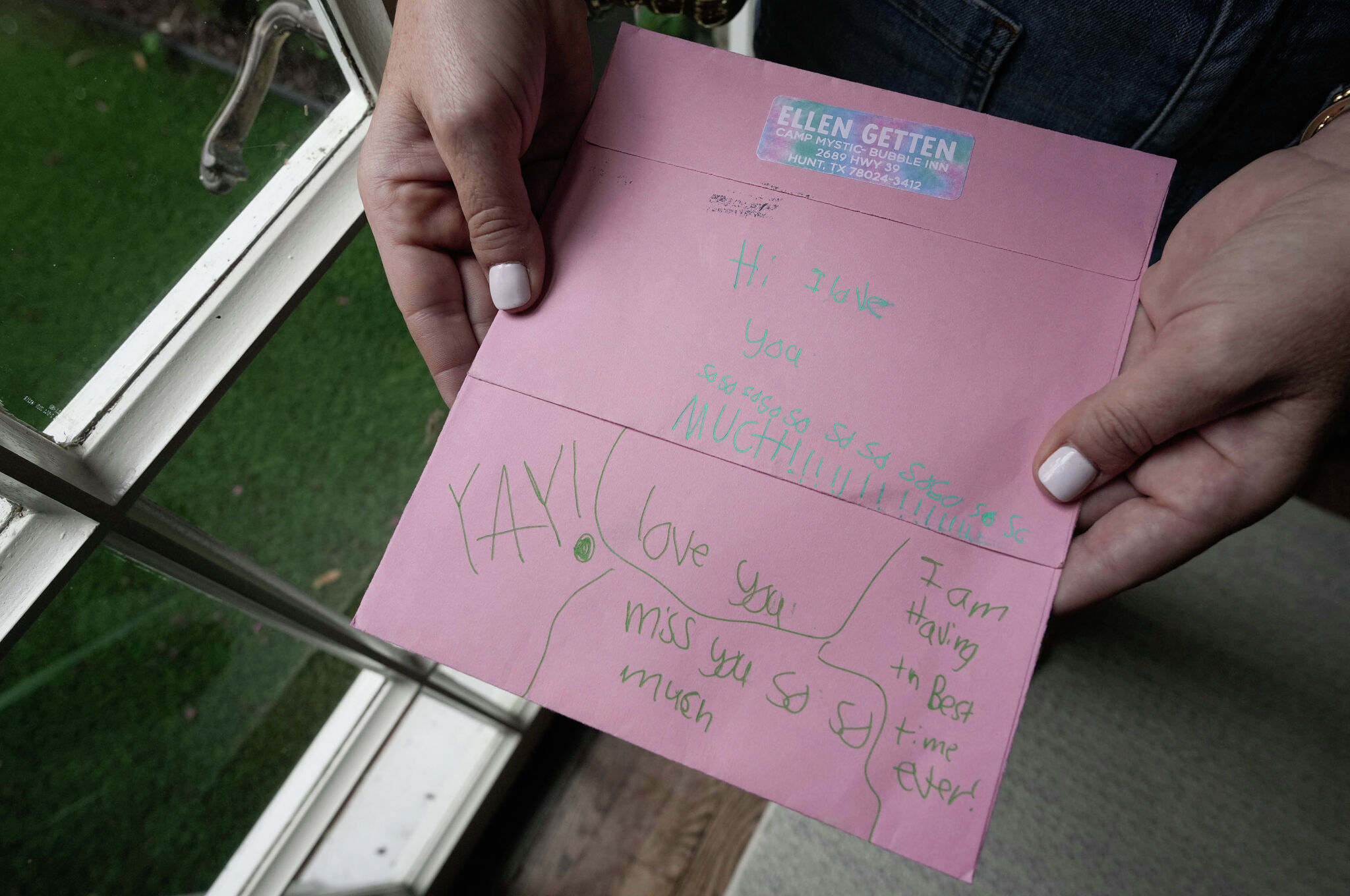 HoustonChron's tweet card. Ellen was among 27 campers and counselors from Camp Mystic lost when the Guadalupe River rose faster and higher than anyone predicted. Her parents cherish her unopened letters from camp. 