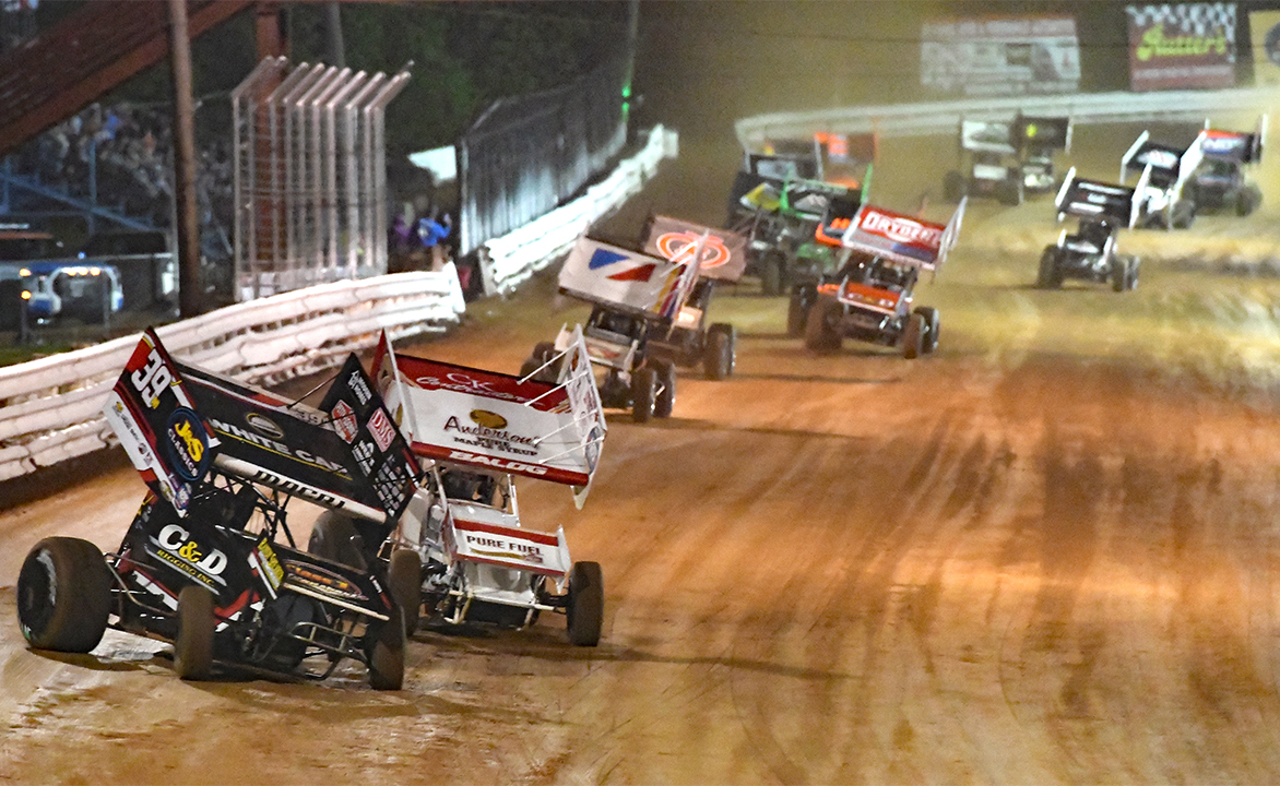 WorldofOutlaws's tweet card. WHAT TO WATCH FOR: Three Battles with the Posse, Only New York Stop of 2025 Ahead | World of Outlaws