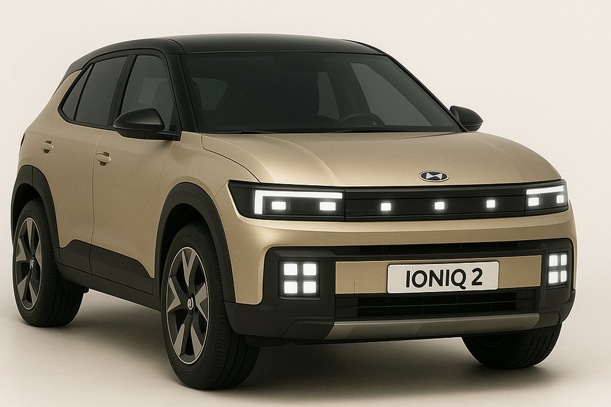 SteveFowler's tweet card. New small electric SUV likely to showcase Hyundai’s Pleos software brand, will be built in Europe and could be called Ioniq 2