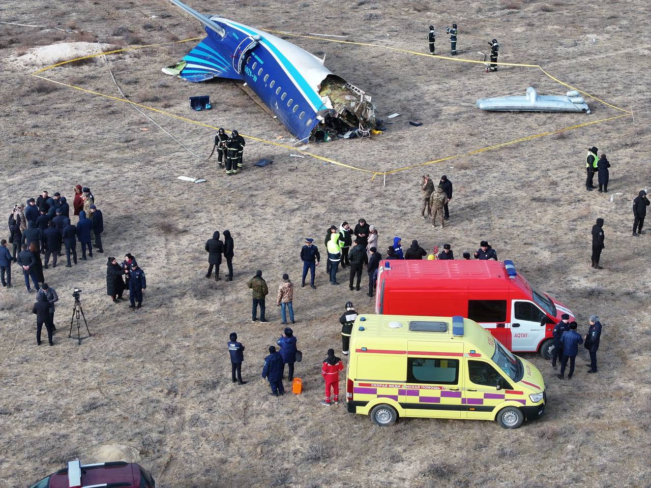 lugeration's tweet card. Azerbaijan has identified the person responsible for the downing of an Embraer ERJ-190 passenger plane near Grozny.