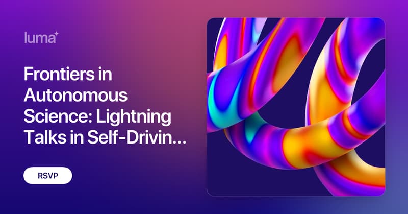 GlasswingVC's tweet card. Join us for an evening of lightning talks and engaging discussion at the intersection of automation, AI, and scientific discovery. You'll hear from researchers…