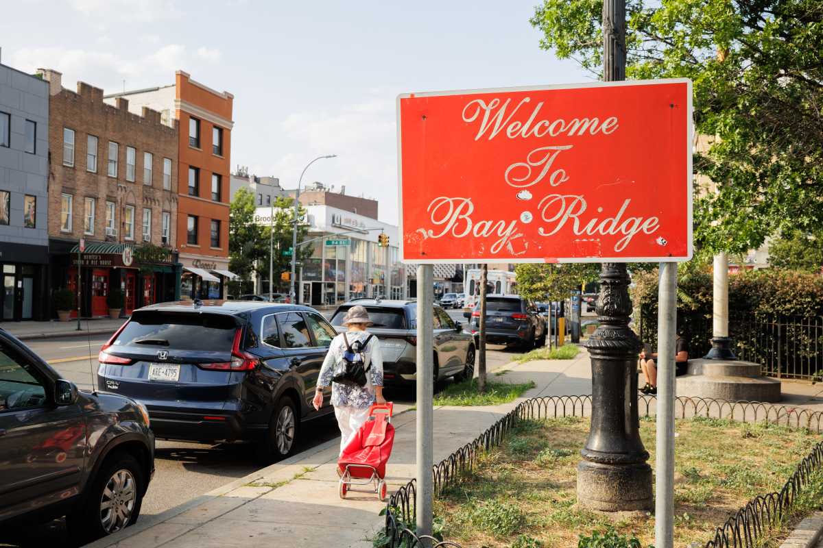 brooklynpaper's tweet card. Modern Bay Ridge pays constant homage to its history.
