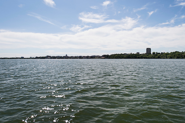 badgerbean's tweet card. A UW–Madison fraternity member, a campus employee, and an alumnus of the university are being credited with saving a 24-year-old man from drowning in Lake Mendota.