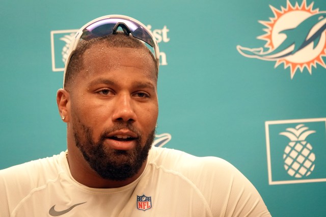DavidFurones_'s tweet card. Miami Dolphins players talk outside expectations and the team shifting its culture as they reported for training camp Tuesday.