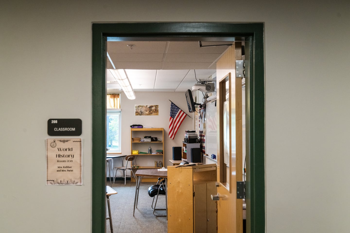 NHDems's tweet card. “We can’t wait while the government plays with impoundment,” said the president of a New Hampshire teacher’s union.