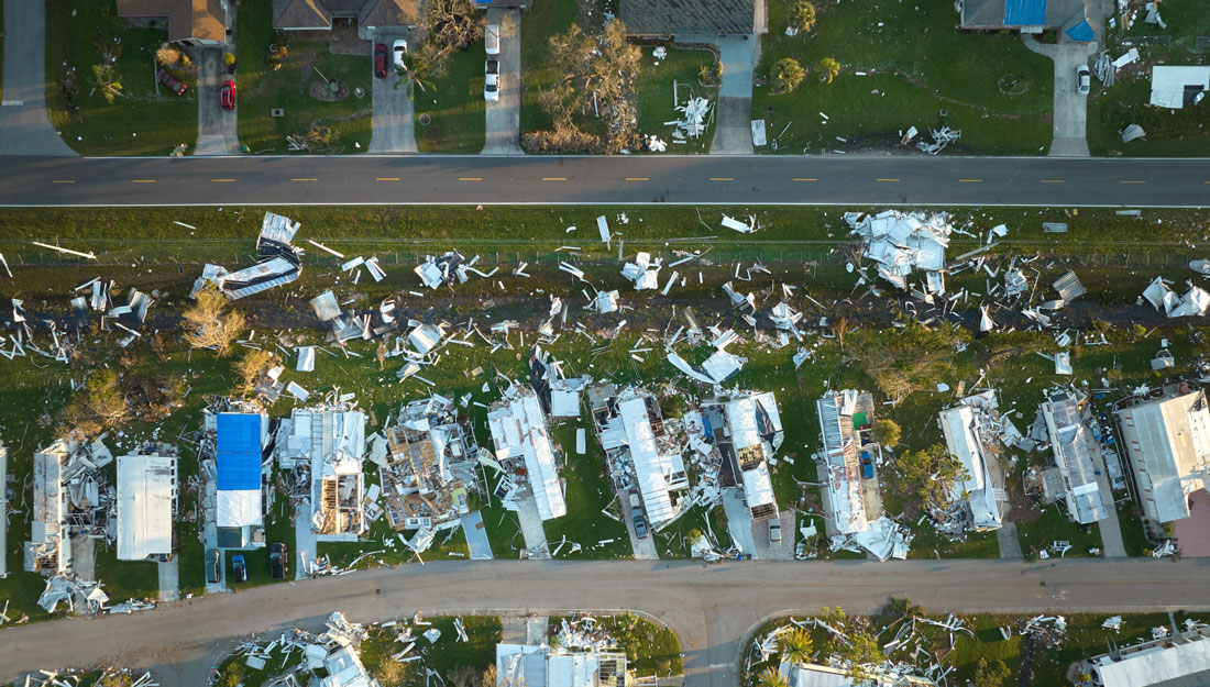 TAMUHealth's tweet card. In 2024, the United States faced more than 25 weather and climate disasters that each resulted in at least $1 billion in damages.