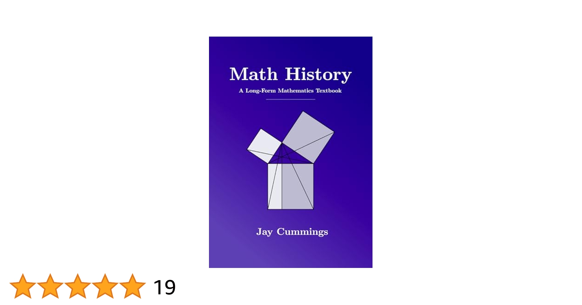 LongFormMath's tweet card. Math History: A Long-Form Mathematics Textbook (The Long-Form Math Textbook Series)