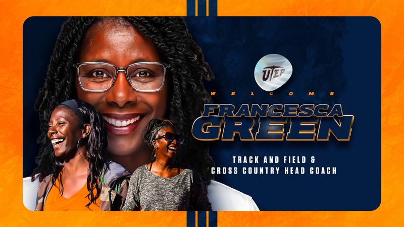 UTEPTrack's tweet card. Francesca Green Appointed UTEP Track and Field and Cross Country Head Coach - UTEP Miners