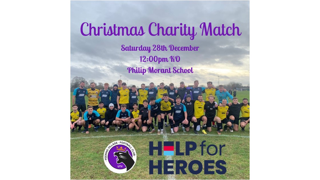 FeeringVillage's tweet card. Help Feering Village raise money to support Help for Heroes
