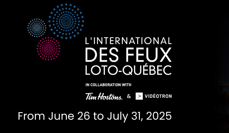 CHOM977's tweet card. L’International des Feux Loto-Québec: United States