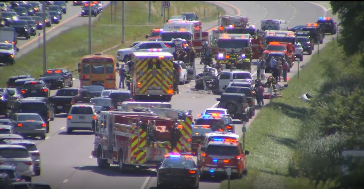 news10nbc's tweet card. ROCHESTER, N.Y. — The Monroe County Sheriff’s Office says 590 South at Empire Boulevard and Blossom Road is closed due to a serious car crash. A News10NBC photojournalist is at the scene and saw...
