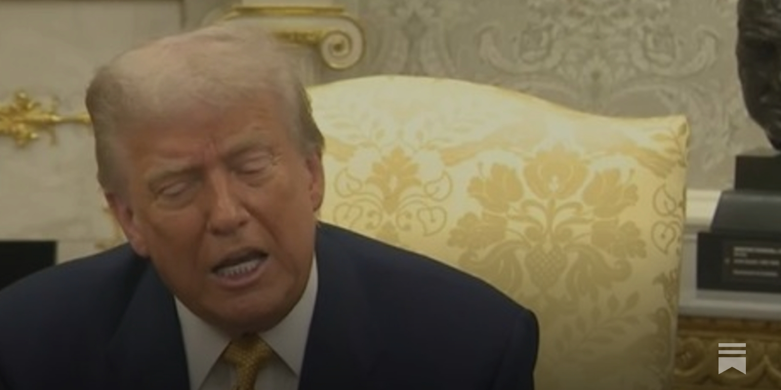 PoliticusSarah's tweet card. Trump's mental break at the White House was born of a president in decline who is confronted with a scandal that he can't escape.
