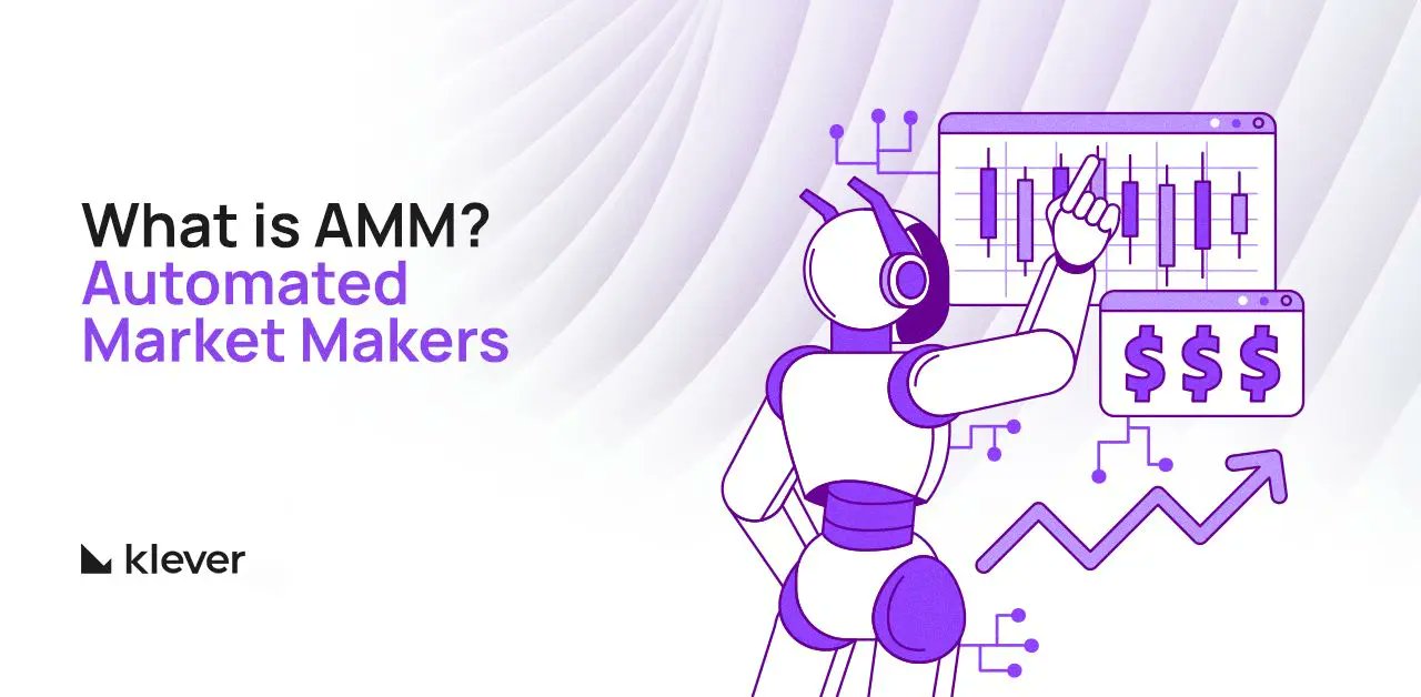 klever_io's tweet card. Learn what an Automated Market Maker (AMM) is, how AMMs work, and why they’re key to DeFi swaps with Klever Blog