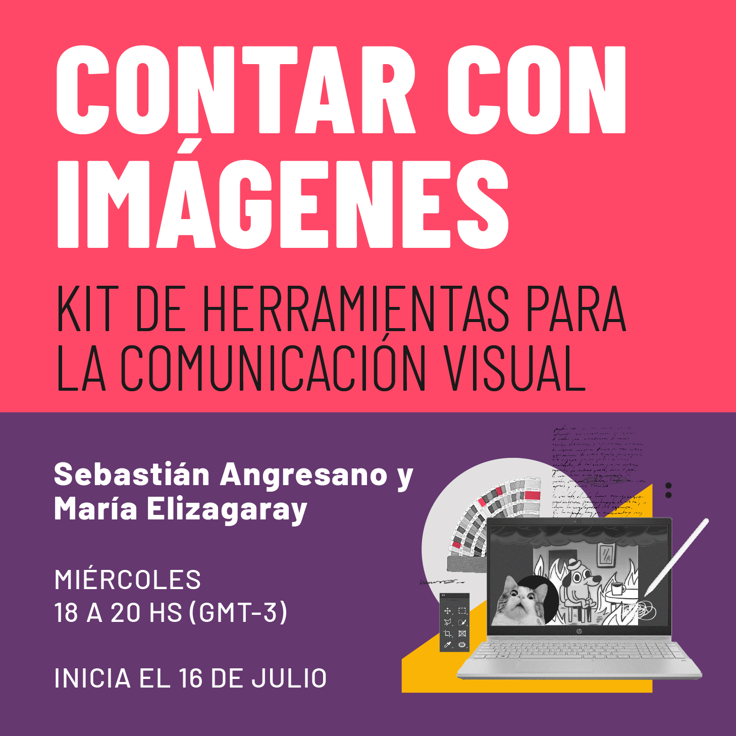revistaanfibia's tweet card. Un kit de herramientas para abordar el contenido editorial y generar bocetos potentes que sean capaces de comunicar mediante imágenes.