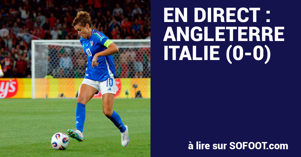 sofoot's tweet card. 13e:   Alessia Russo, on attend un gros match de ta…