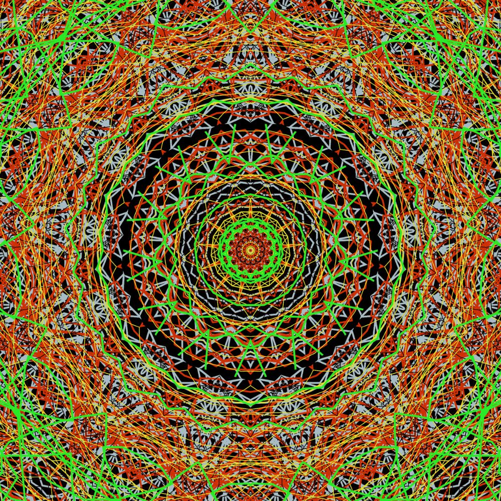 romainiti's tweet card. collectible of mandalas