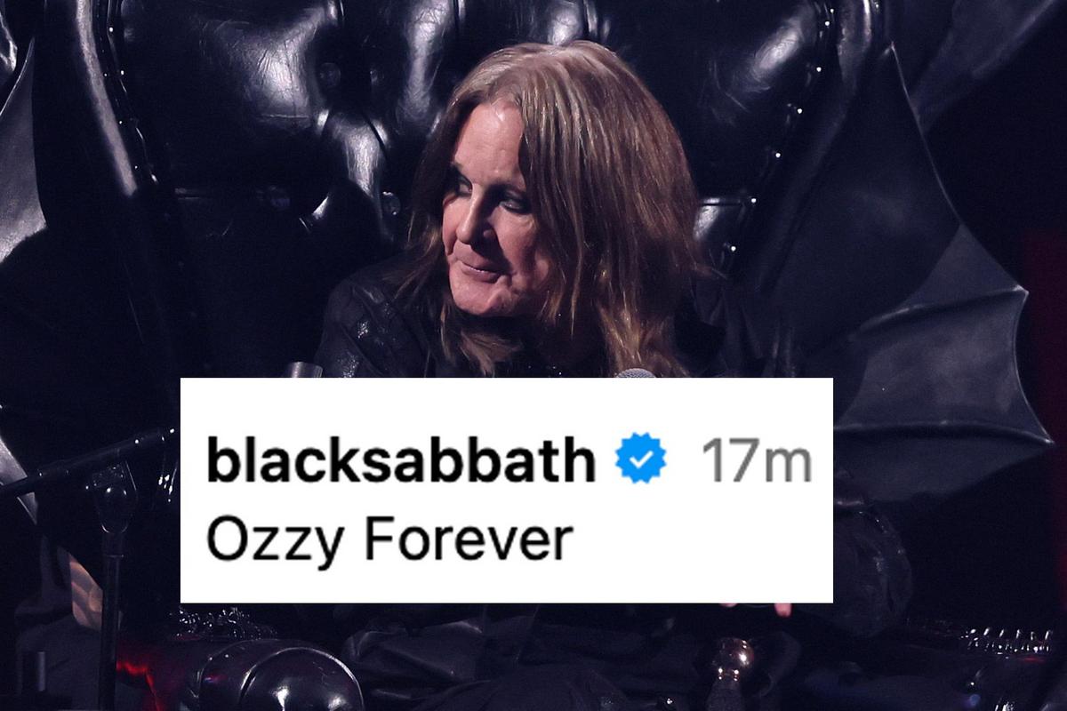Loudwire's tweet card. See the reactions from the music and entertainment community following the death of metal and entertainment icon Ozzy Osbourne.
