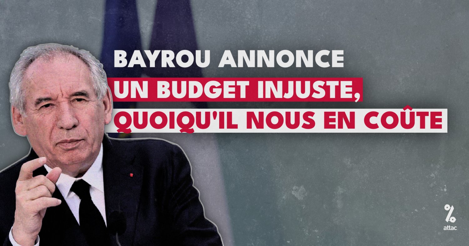 attac_fr's tweet card. François Bayrou a livré des orientations budgétaires pour 2026 et s'est livré à un exercice d'instrumentalisation de la dette publique pour tenter de justifier ses propositions.…