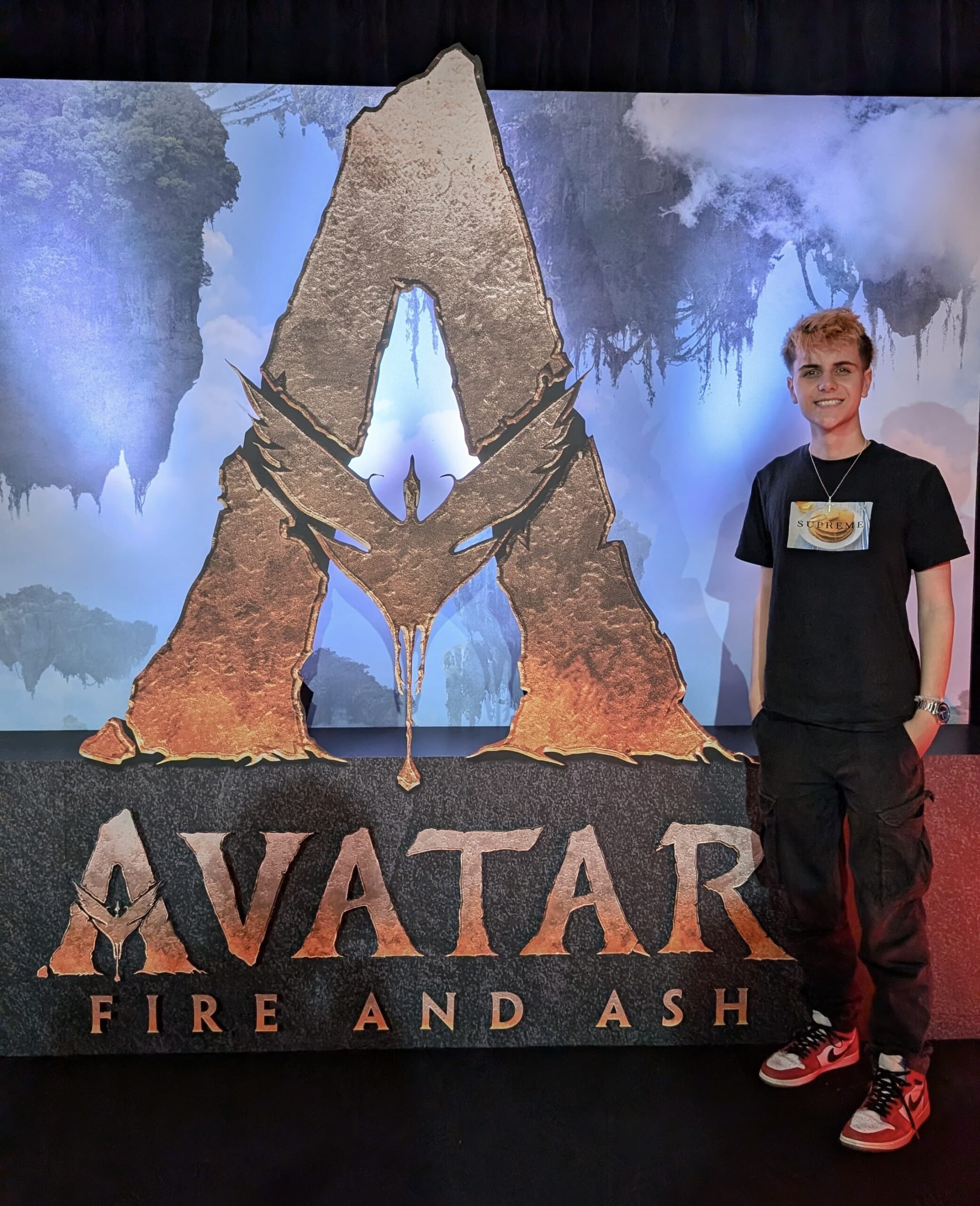 YouthGottit's tweet card. Con at the Avatar Fire and Ash Trailer Launch Party!!! Avatar Fire and Ash in Cinemas 19/7/25!!! (Trailer Live Soon)