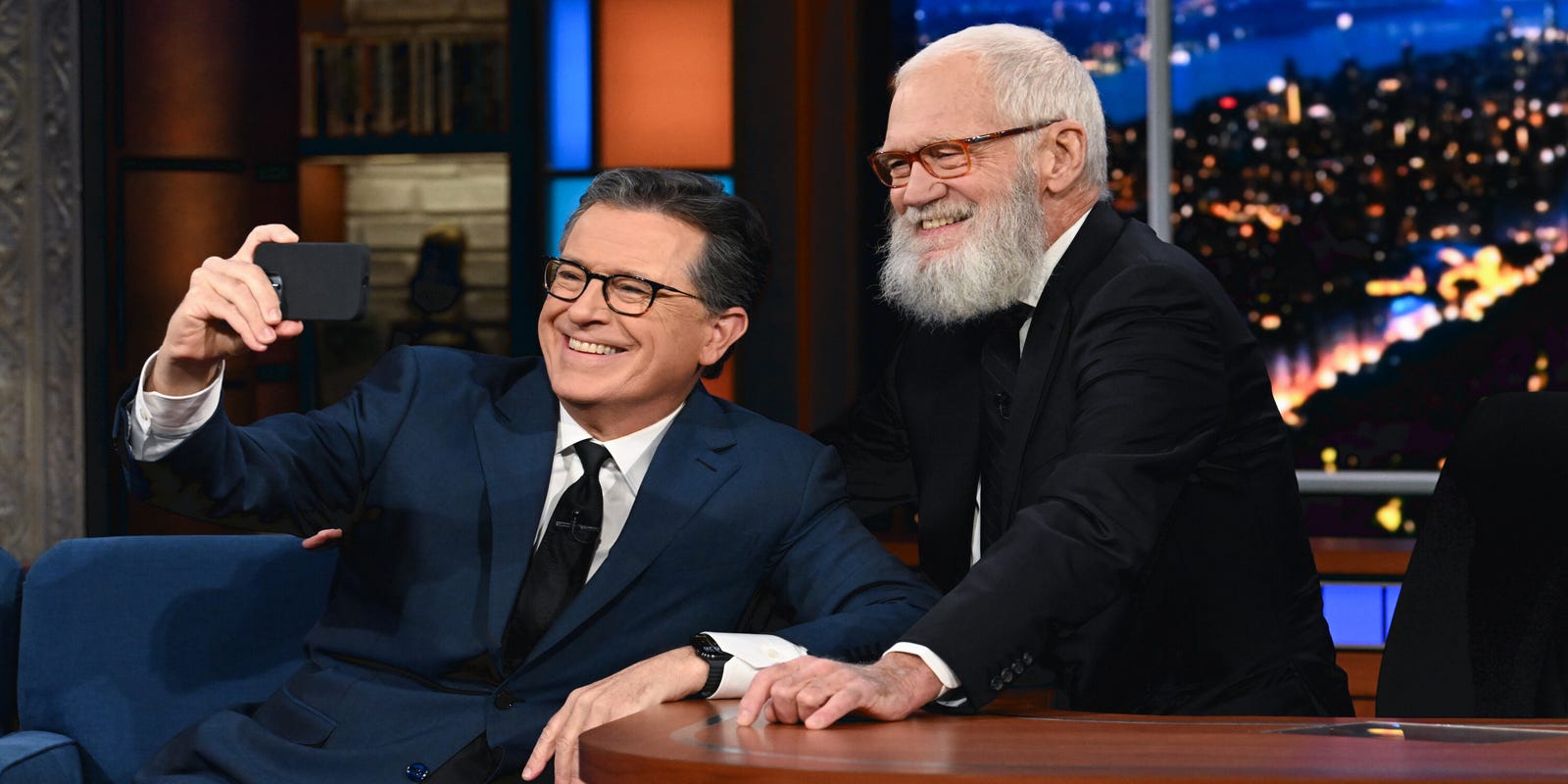 dannowicki's tweet card. David Letterman is subtly showing support for his successor Stephen Colbert after CBS' shock cancellation of "The Late Show."