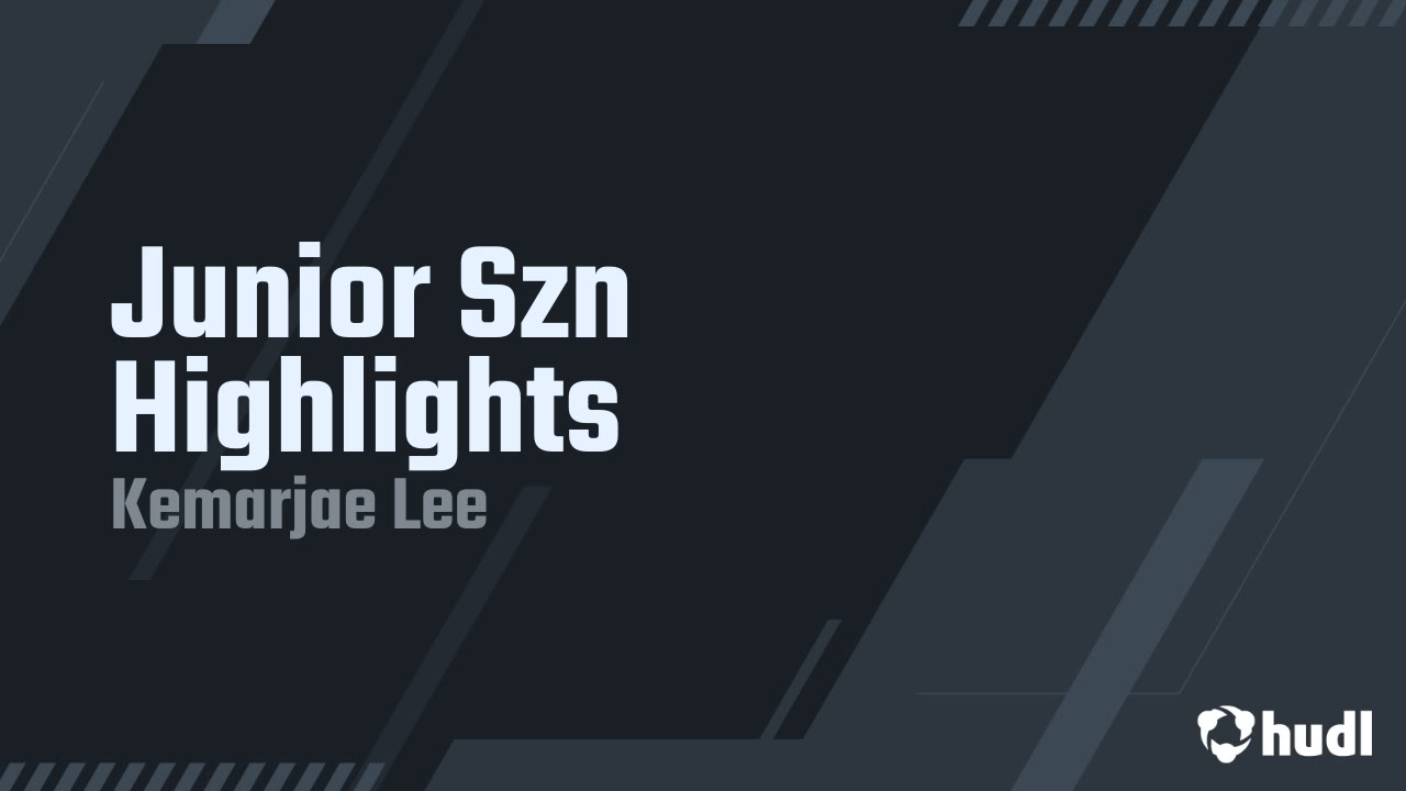 kemarjaelee07's tweet card. Junior Szn Highlights