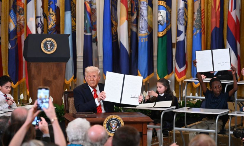 lrj417's tweet card. The day after the Supreme Court allowed the department to fire half its staff, Secretary Linda McMahon went ahead with plans to move key programs.