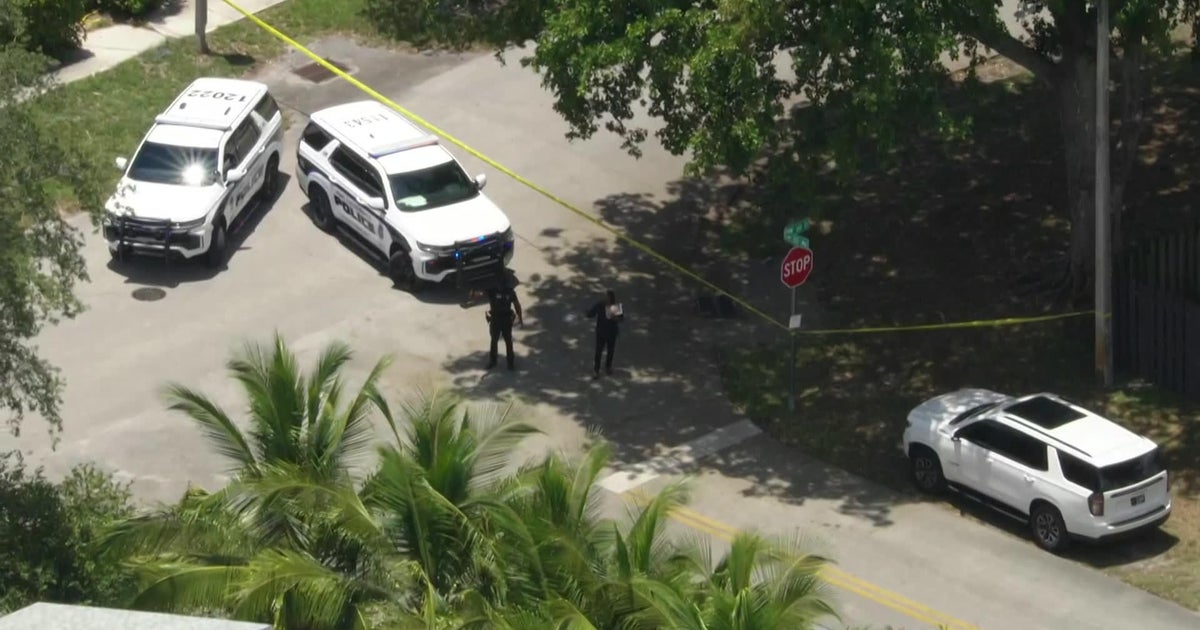 CBSMiami's tweet card. Police said it happened in the 3000 block of Northwest 68th Street.