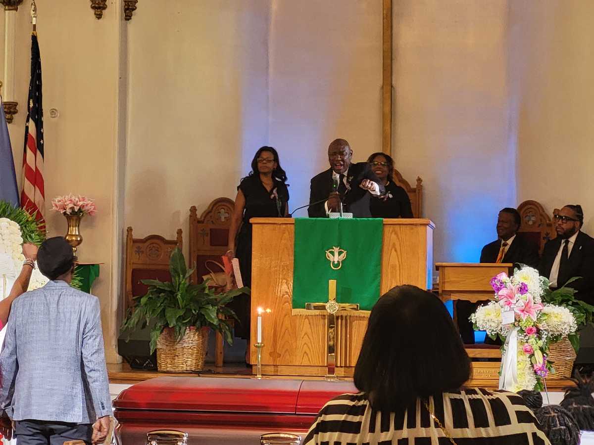 AttorneyCrump's tweet card. The July 22 funeral for 18-year-old Saniyah Cheatham, who died in NYPD custody at the 41st Precinct, included a forceful rallying cry for justice and