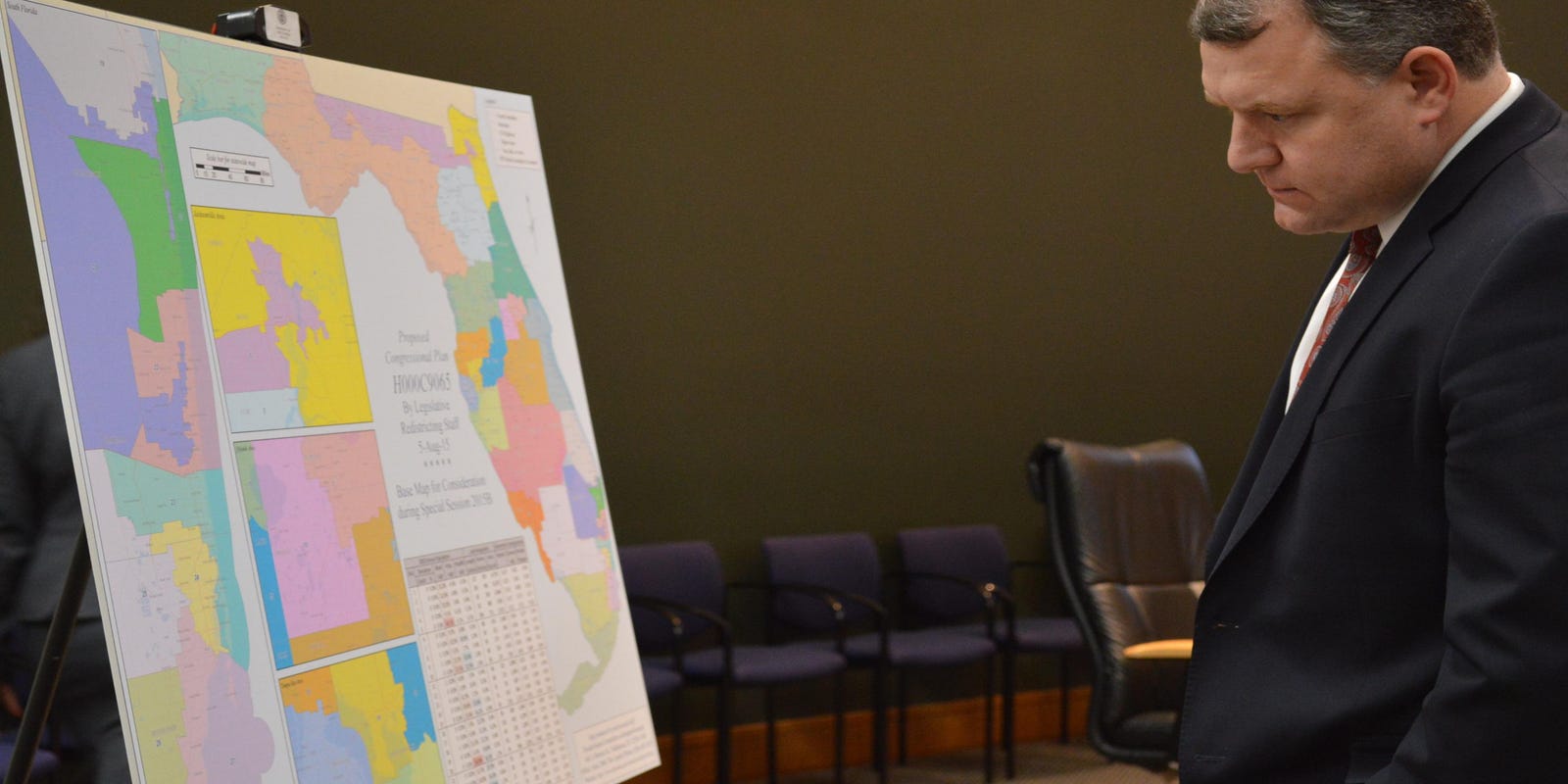 dannowicki's tweet card. With one redistricting win in the bag, could Florida Gov. Ron DeSantis go for more?