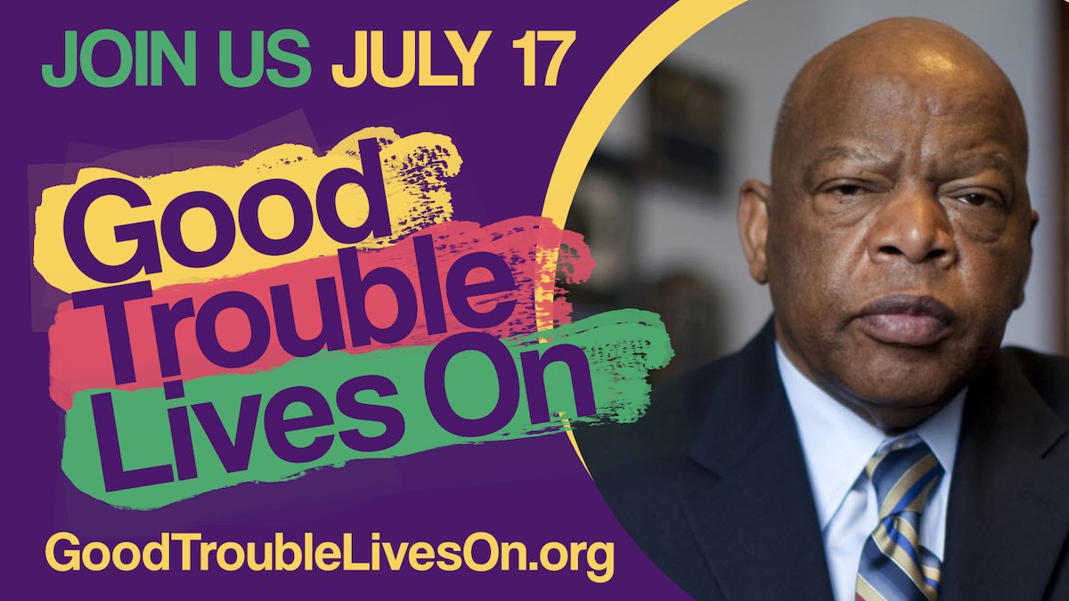 CalNurses's tweet card. Registered nurses and members of California Nurses Associationvwill host a John Lewis Day “Good Trouble Lives On” rally at noon on Thursday, July 17 in Oakland, Calif. The event is part of a nation...