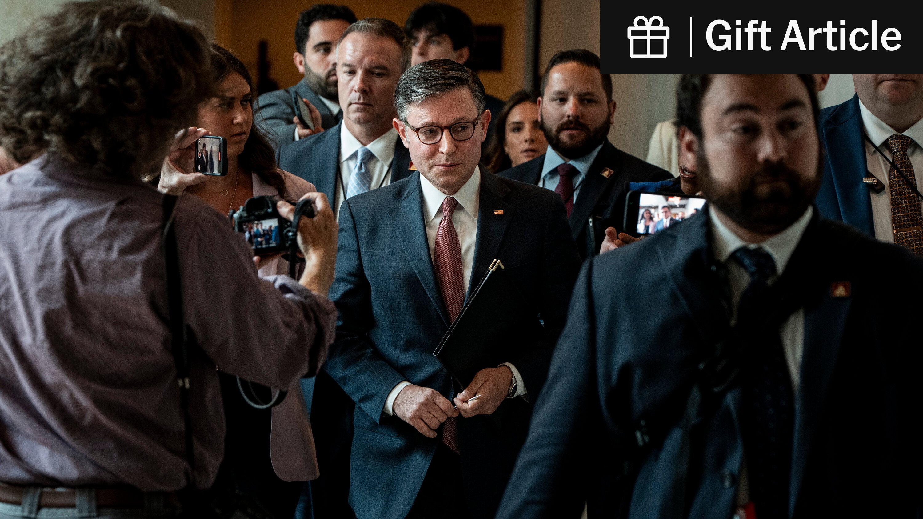 JohnLukeSam1's tweet card. Trump Live Updates: Johnson Blocks Epstein Vote as Justice Dept. Seeks Interview with Maxwell (Gift...