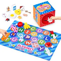 CKing_Author's tweet card. Buy JoyCat Alphabet or Themed Mystery Box Toy, Letters Sorting Matching on TikTok Shop. Discover great prices on Language Toys and get free shipping on eligible items. Shop now for exclusive deals!