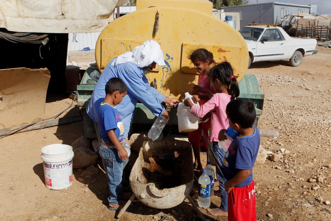Mondoweiss's tweet card. Palestinians in the West Bank are facing an unprecedented crisis in accessing enough water. But drying water resources isn’t the problem — it’s the fact that Israel extracts and controls all of the...
