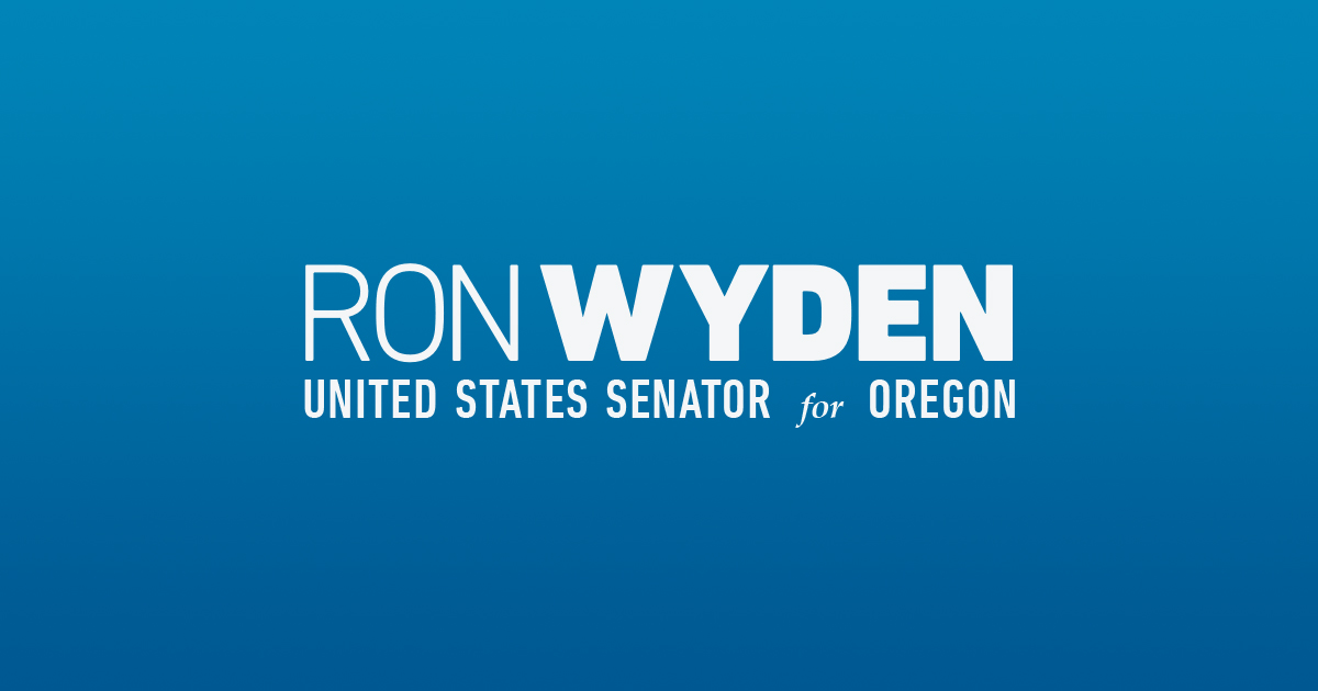 ORDems's tweet card. The Official U.S. Senate website of Senator Ron Wyden of Oregon