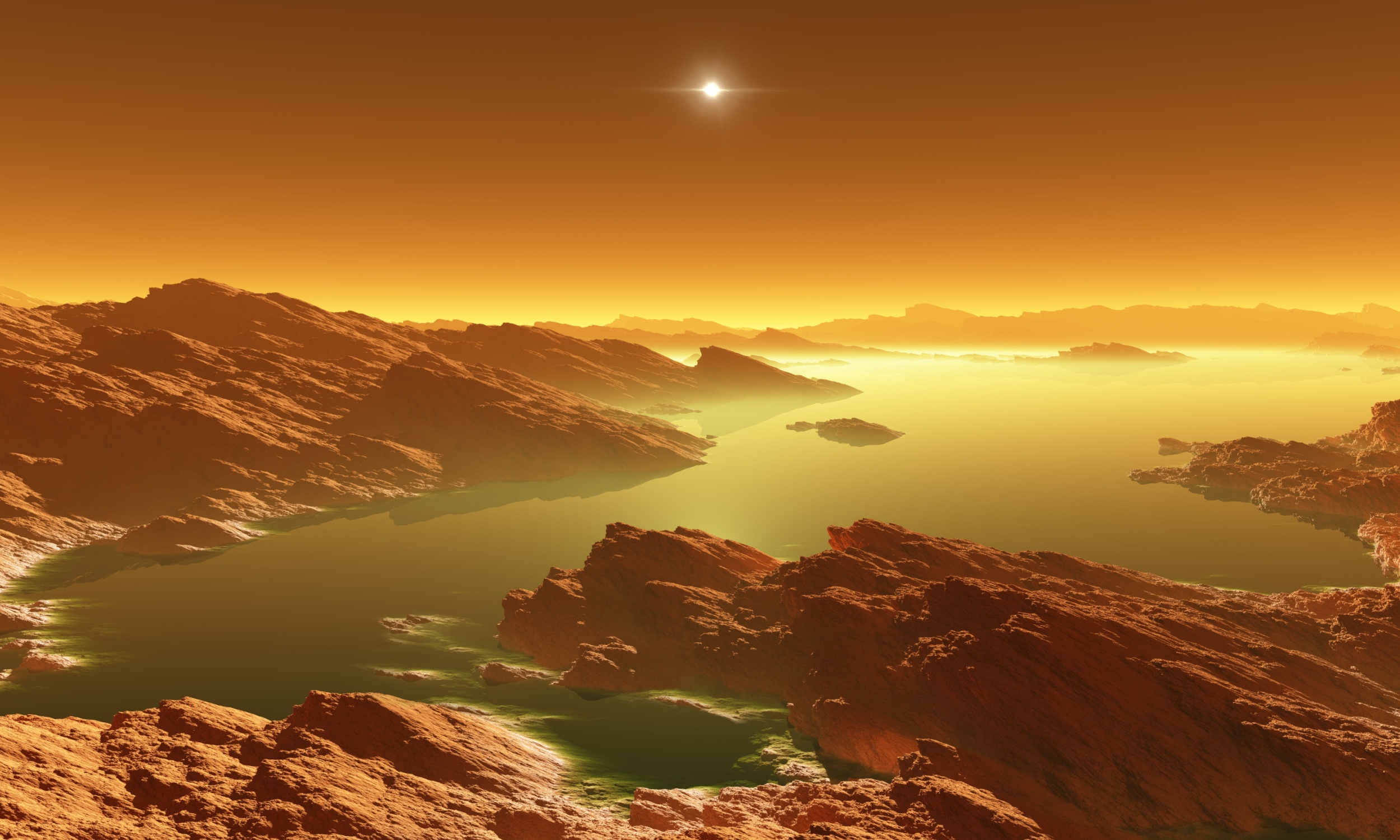 EarthDotCom's tweet card. New research shows how cell-like vesicles could form in Titan’s methane lakes, hinting at possible steps toward life - without water.