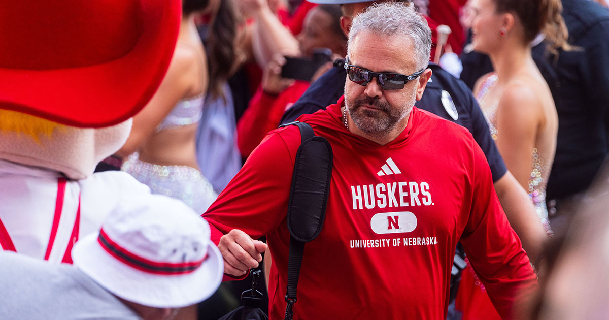 NebraskaRivals's tweet card. It's talking season for Nebraska and the Big Ten. Here are the biggest Husker storylines as the conference's media days kick off.