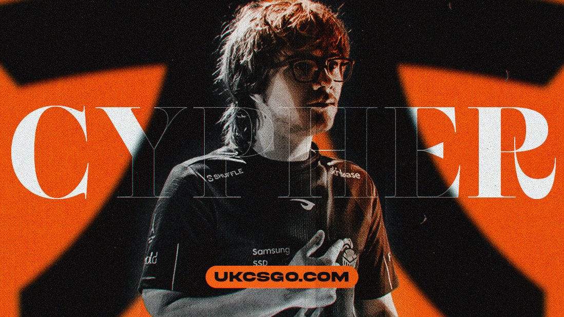 ukcsgo's tweet card. UKCSGO confirms that aggresive British rifler will be joining legendary organisation, fnatic, replacing MATYS who recently joined G2.